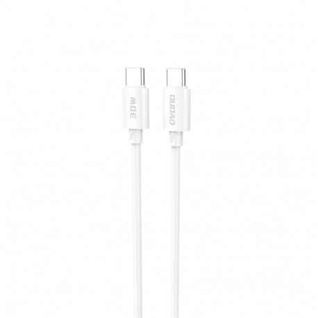 Dudao L4C USB-C / USB-C 30W Cable 1.2m - White