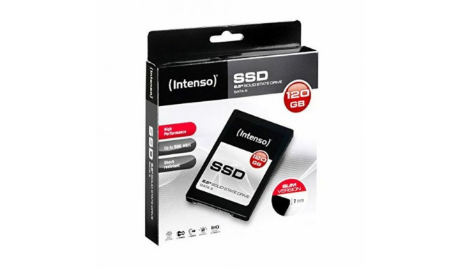 Hard Drive INTENSO 3813430 2.5" SSD 120 GB 7 mm 120 GB SSD SSD