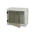 Triton 19" seinakinnitusega 12U/400 eemaldatavate külgedega seinariiul hall