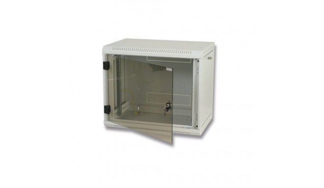 Triton 19" seinakinnitusega 12U/500 eemaldatavate külgedega seinariiul hall