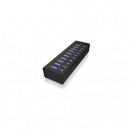ICY BOX IB-AC6110 USB 3.2 Gen 1 (3.1 Gen 1) Type-B 5000 Mbit/s Black
