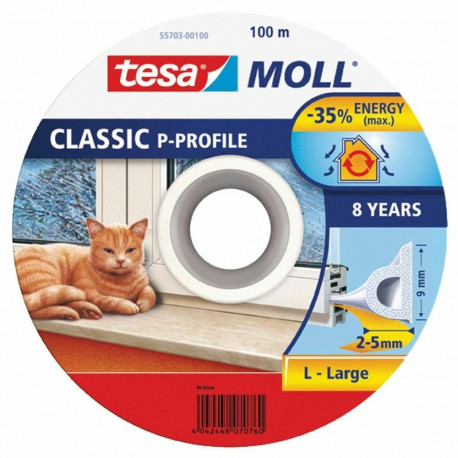 TESA tihend P 100m, valge
