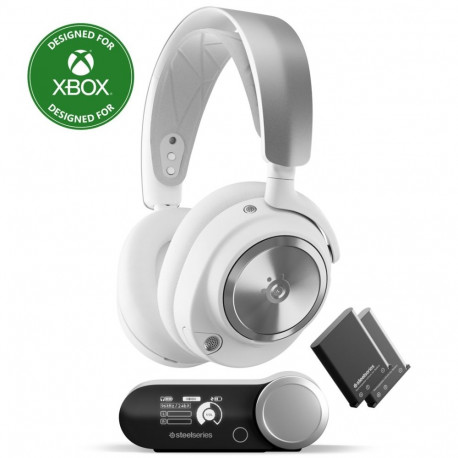 Steelseries 61525 valge juhtmega mänguri peakomplekt USB Type-C