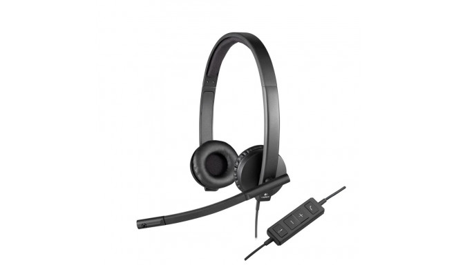 Logitech USB peakomplekt H570e stereo
