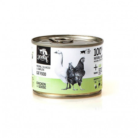 3COTY 29. Chicken and goose - wet cat food - 180g
