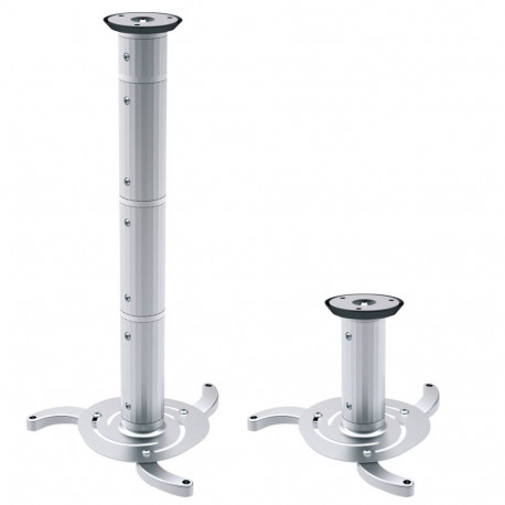 hõbedane laemontaaž projektoritele 80 mm kuni 980 mm