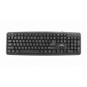 Esperanza TKR101 kontoriklahvistik USB QWERTY inglise, vene must