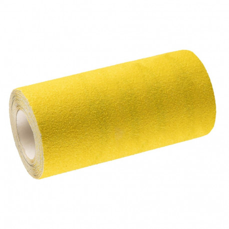 Kollane lihvpaber rullis 2,5 m x 115 mm, P40