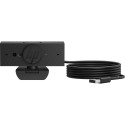 HP 625 USB FHD Conferencing Business Webcam - Tilt, Swivel, Dual-Noise Reducting Microphone, HDR, Wi