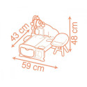 Set Baby Nurse Cocoon Nursery 3 in 1
