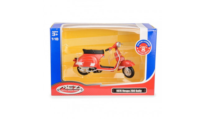 Vehicle MSZ 1:18 1976 Vespa 200 Rally red