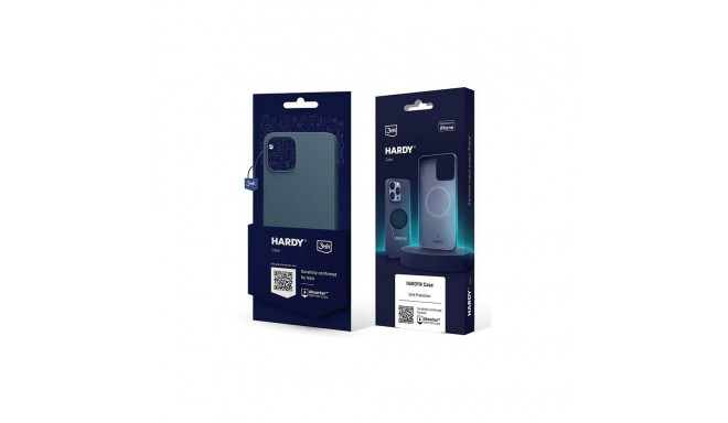 3MK Hardy Case iPhone 15 / 14 / 13 6.1" royal blue MagSafe