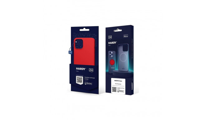 3MK Hardy Case iPhone 14 Plus / 15 Plus 6.7" punane MagSafe