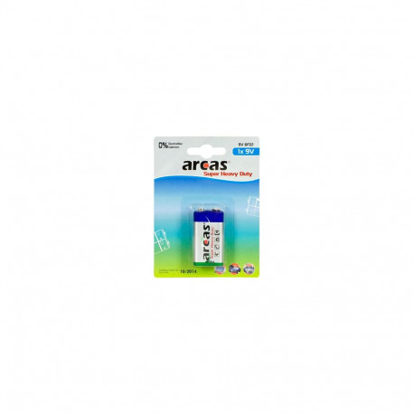 Arcas | 9V/6LR61 | Super Heavy Duty | 1 pc(s)