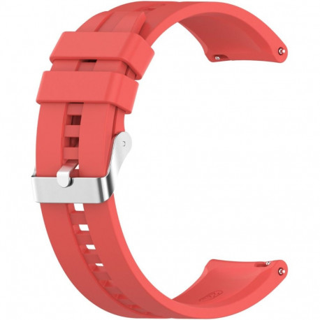 Kellarihm Trendybay Universaalne 22mm, silikoon, punane
