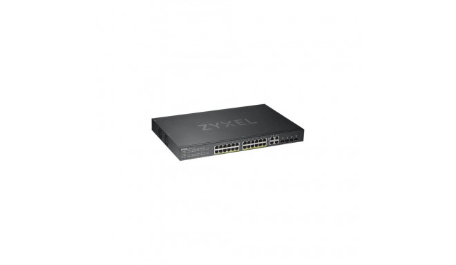 ZYXEL GS1920-24HPv2 28 pordiga nutikas hallatav PoE lüliti 24x gigabitine vask PoE ja 4x gigabitine 