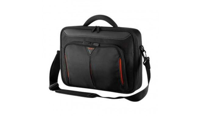 TARGUS Classic+ Calmshell 15,6i must/punane