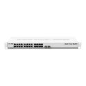 MIKROTIK Cloud Smart Switch 326-24G-2S+RM 24 x gigabit ethernet porti, 2x passiivne PoE, PoE-IN, DC-