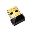 TP-LINK N150 WLAN nano USB adapter, 802.11b/g/n, USB 2.0 port, tarkvara-WPS