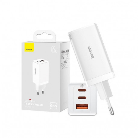 Baseus GaN5 Pro Wall charger 2xUSB-C / USB / 65W