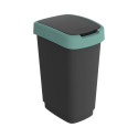 SWING BIN 25L twist roheline