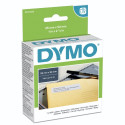 Dymo suured tagastusaadressi sildid 54mm x 25mm valge 500 tk 11352