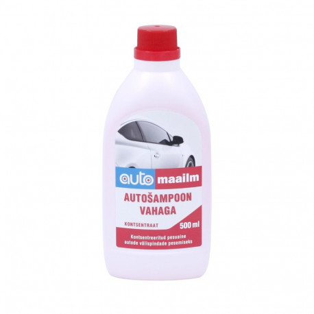 Autošampoon vahaga Automaailm 500ml