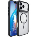 3mk Satin Armor MagCase for iPhone 17 Pro Max - Transparent Black