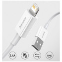 Baseus kaabel USB - Lightning Superior 2,4A 1m, sinine (CALYS-A03)