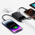Baseus EnerFill FC31 10000mAh 22.5W Powerbank with Digital Display and 2 Built-in Cables (USB-C + Li