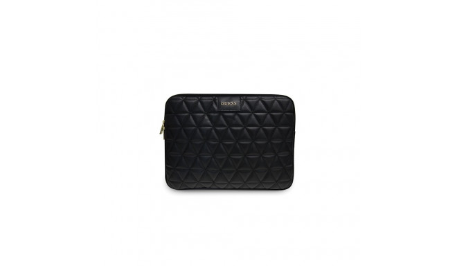 Guess Quilted cover for a 13" laptop - black