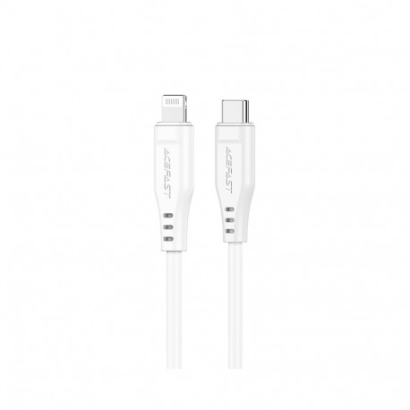 Acefast C3-01 Lightning - USB-C PD cable 30W 3A 480Mb/s 1.2m - white