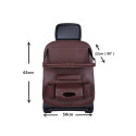 Car seat organizer seat protector seat cover shelf mini car coffee table