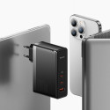 Baseus GaN5 Pro fast charger 2xUSB-C + USB 140W EU black (CCGP100201)