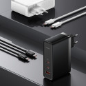 Baseus GaN5 Pro fast charger 2xUSB-C + USB 140W EU black (CCGP100201)