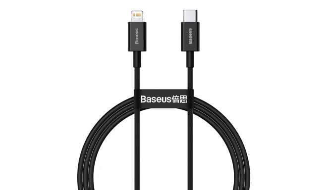 Baseus Superior Series USB-C / Lightning PD 20W 1 m cable - black