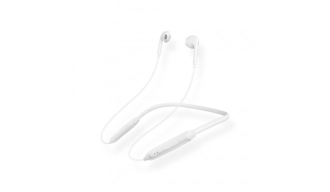 Dudao Magnetic Suction in-ear wireless Bluetooth headphones white (U5B)