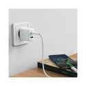 Acefast wall charger USB Type C / USB 20W, PPS, PD, QC 3.0, AFC, FCP white (A25 white)