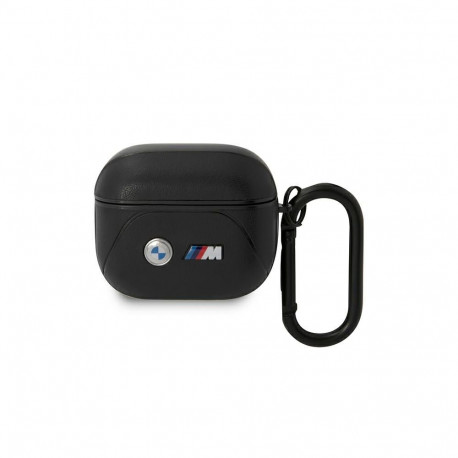 BMW BMA322PVTK AirPods 3 gen cover black/black Leather Curved Line