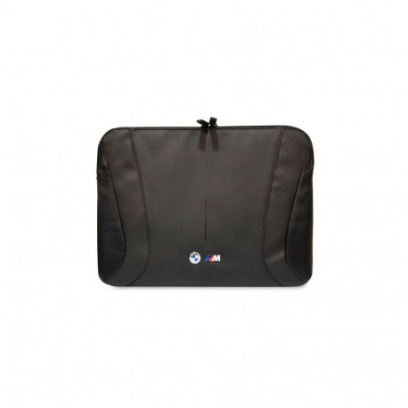 BMW Carbon&Perforated sleeve for a 14" laptop - black