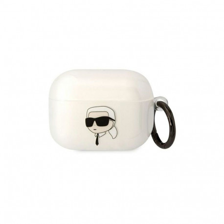 Karl Lagerfeld KLAPHNIKTCT AirPods Pro cover transparent Karl`s Head