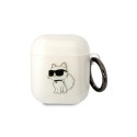 Karl Lagerfeld KLA2HNCHTCT Airpods 1/2 cover transparent Ikonik Choupette