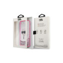 Karl Lagerfeld KLHCI8LNKHCP iPhone 7/8/ SE 2020/2022 pink/pink hardcase Glitter Karl Head