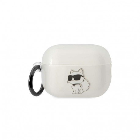 Karl Lagerfeld KLAP2HNCHTCT Airpods Pro 2 cover transparent Ikonik Choupette