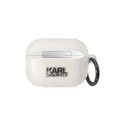 Karl Lagerfeld KLAP2HNCHTCT Airpods Pro 2 cover transparent Ikonik Choupette