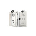 Karl Lagerfeld KLHCP13XTPEKCW iPhone 13 Pro Max 6.7" hardcase white/white Karl&Choupette