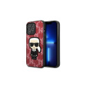 Karl Lagerfeld KLHCP13LPMNIKPI iPhone 13 Pro / 13 6.1" hardcase red/red Monogram Ikonik Patch Karl Lagerfeld KLHCP13LPMNIKPI iPhone 13 Pro / 13 6.1" hardcase red/red Monogram Ikonik Patch