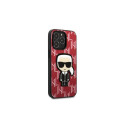 Karl Lagerfeld KLHCP13LPMNIKPI iPhone 13 Pro / 13 6.1" hardcase red/red Monogram Ikonik Patch Karl Lagerfeld KLHCP13LPMNIKPI iPhone 13 Pro / 13 6.1" hardcase red/red Monogram Ikonik Patch