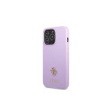 Guess GUHCP13XPS4MU iPhone 13 Pro Max 6.7" purple/purple hardcase Saffiano 4G Small Metal Logo Guess GUHCP13XPS4MU iPhone 13 Pro Max 6.7" purple/purple hardcase Saffiano 4G Small Metal Logo