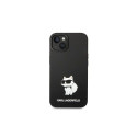 Karl Lagerfeld KLHMP14MSNCHBCK iPhone 14 Plus 6.7" hardcase black/black Silicone Choupette MagSafe